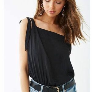 Knotted-Strap Bodysuit